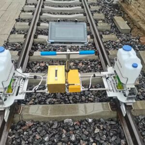 dual rail flaw detector