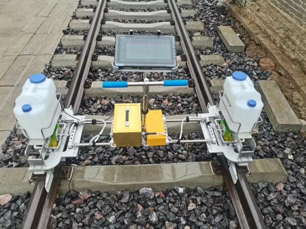 dual rail flaw detector